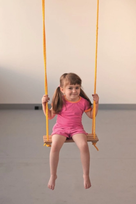 Simple Wooden Swing Bench