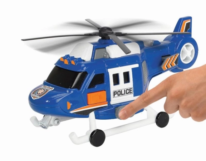 Police Helicopter Toy with Sound and Light Effects