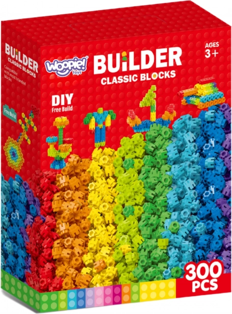 Woopie Blocchi da Costruzione Creativi 300 pz