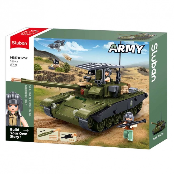 Sluban Army Tank Building Set