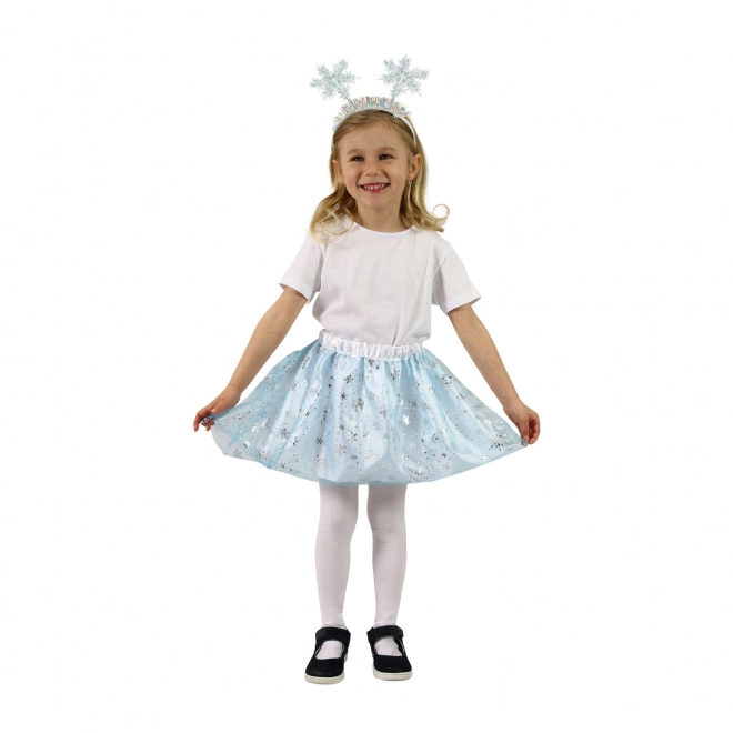 Tutu Skirt with Winter Kingdom Headband