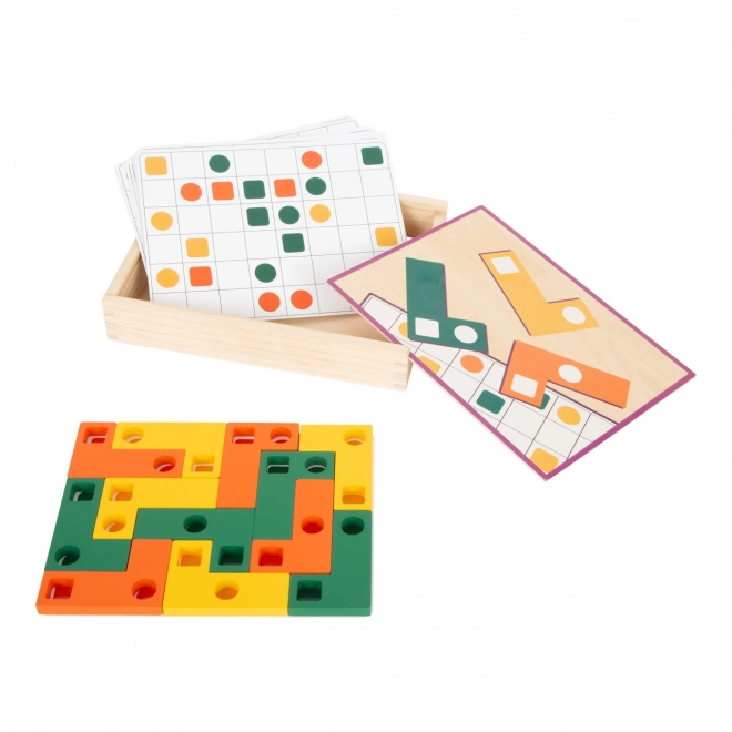 Montessori Geometric Shapes Blocks