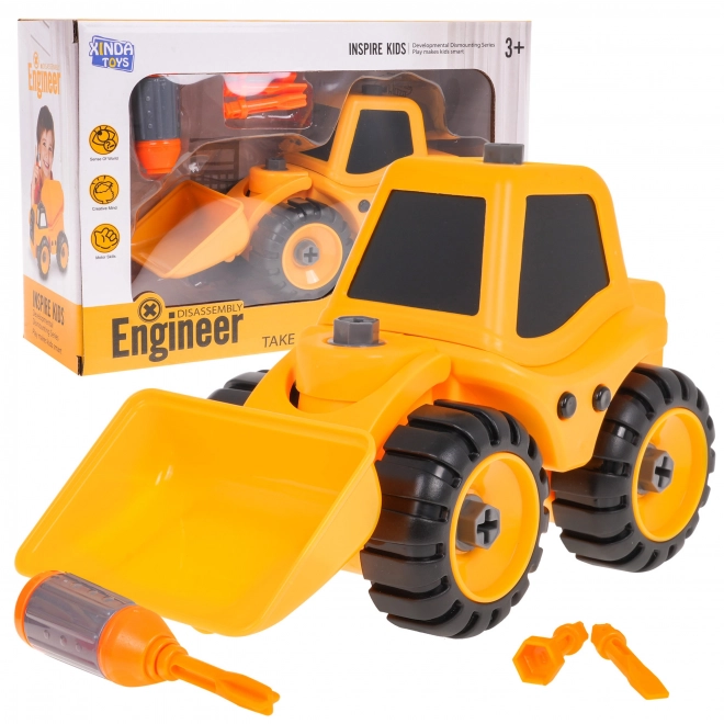 Construction Bulldozer Assembly Toy for Kids