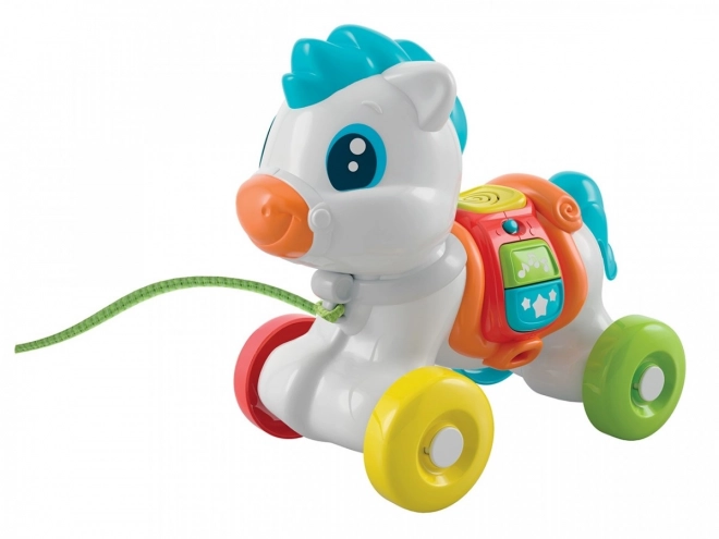 Clementoni Baby Interactive Pull Along Pony