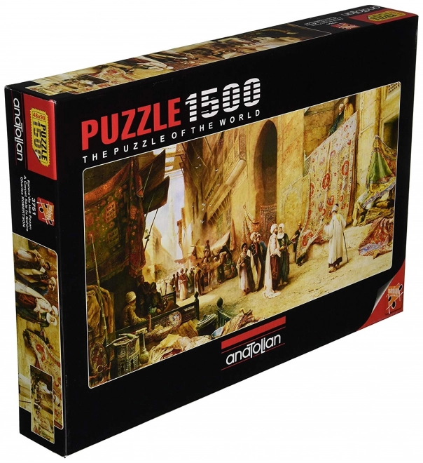 Anatolian Panorama Puzzle - Cairo Carpet Bazaar 1500 Pieces