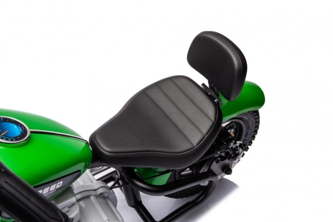 Battery-Powered Motorcycle for Kids - Green