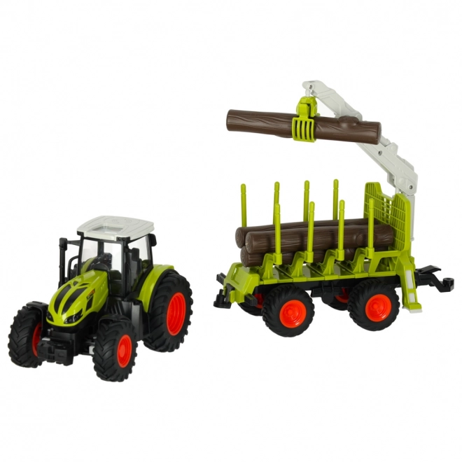 Trattore RC con supporto