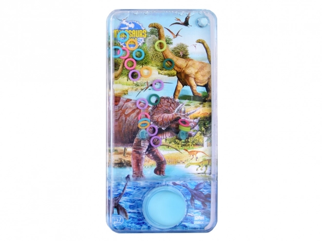 dinosaur water ring toss game