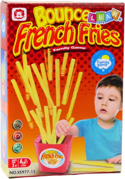 Jeu familial de compétences Frites Sautantes
