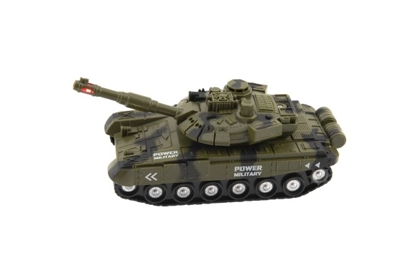 Plastic Military Tank with Light and Sound