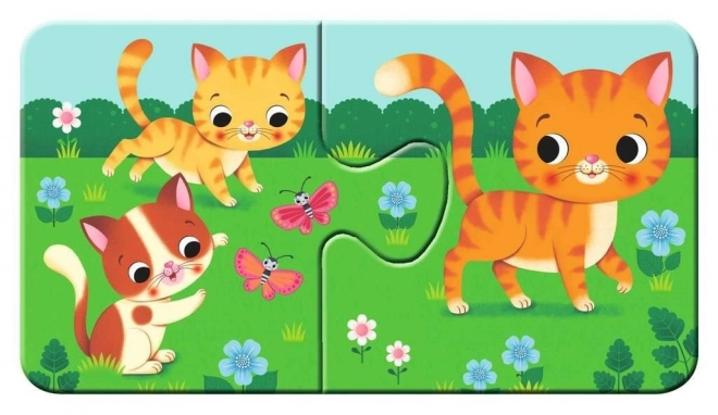 My First Animals And Their Babies Puzzle