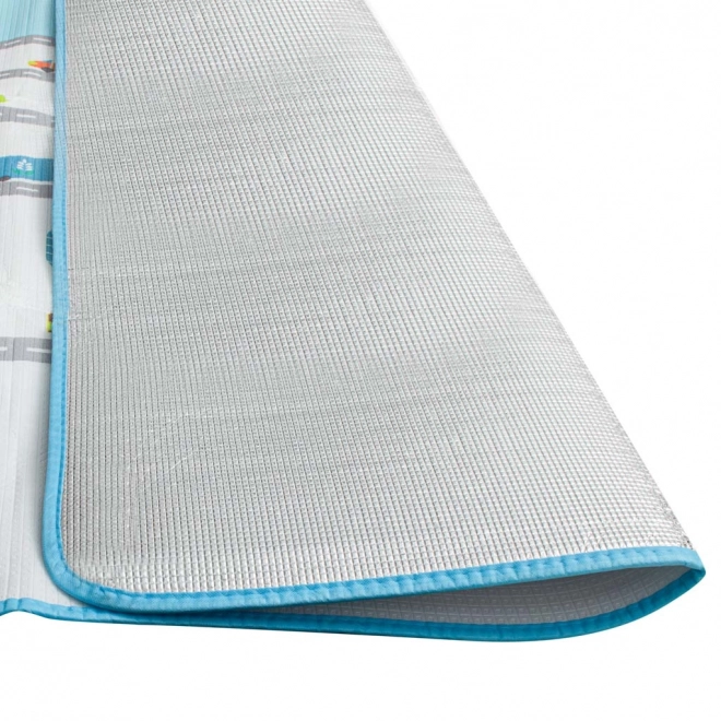 Large Foldable Foam Play Mat City Design