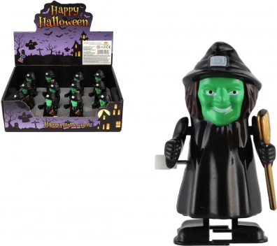 Plastic Wind-up Witch 7 cm
