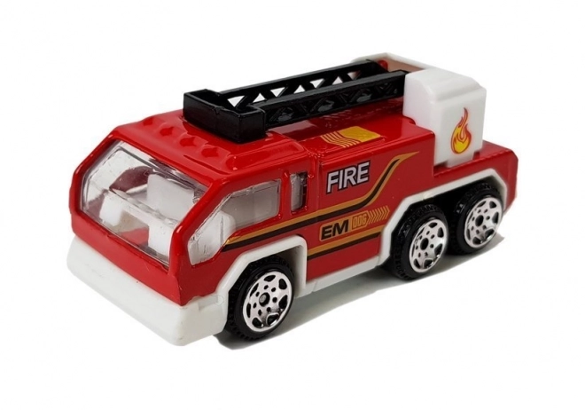 Fire Department Vehicle Set 6-Pack