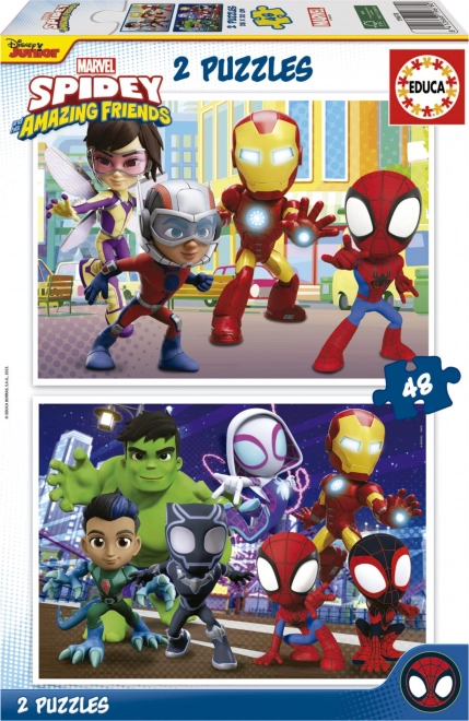 Educa Kids Puzzle Spidey and his Amazing Friends Set