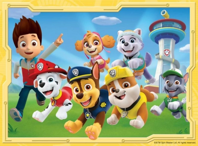 Paw Patrol 4-in-1 Puzzle Set