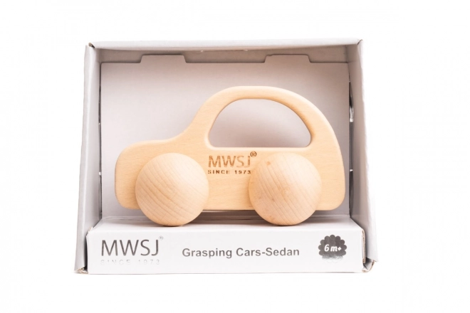 Wooden Grasp Car Sedan