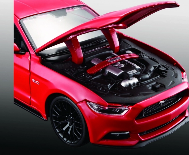 Ford Mustang GT Red Model Car Assembly Kit