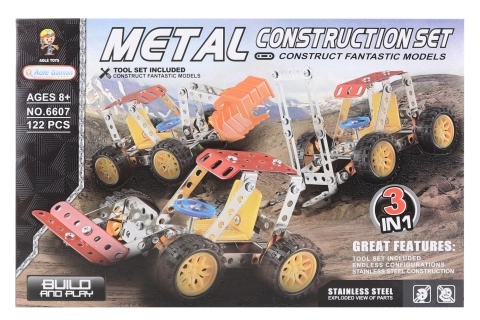Screwable Metal Construction Set