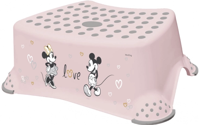 Minnie Pink Step Stool for Sink and Toilet