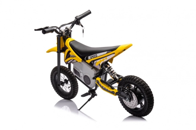 Battery Powered Children’s Cross Motorbike Yellow