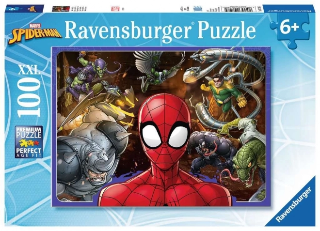 Spiderman XXL 100 Piece Puzzle