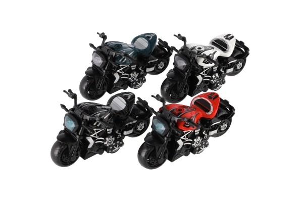 Pull-Back Motorcycle Toy