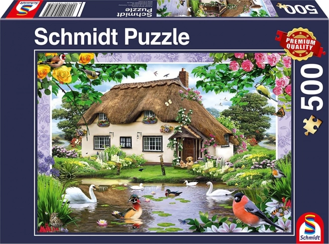 Romantic Cottage Puzzle 500 Pieces