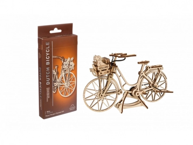 3D Wooden Puzzle Bicycle Holland