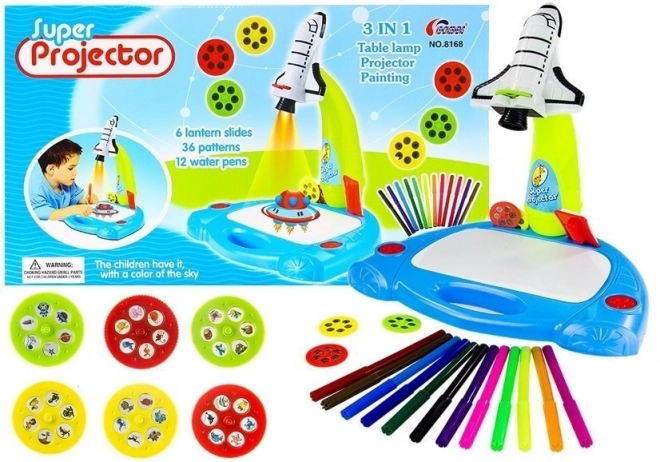 Rocket Projector for Kids with 36 Images