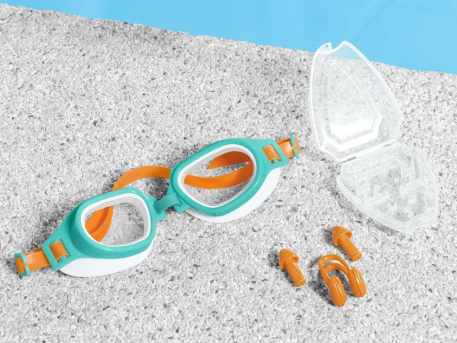 Bestway kids swimming set with goggles