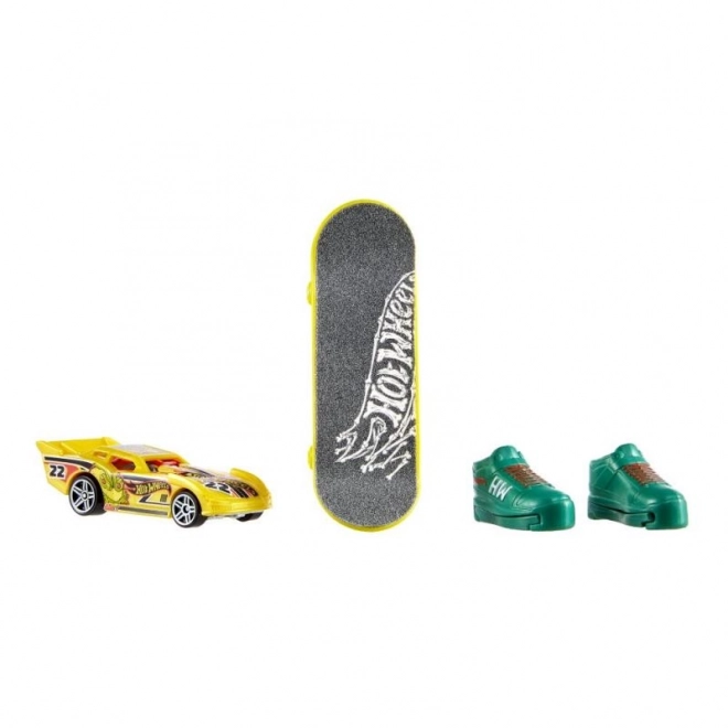 Hot Wheels Skate Collectible Set with Fingerboard and Shoes