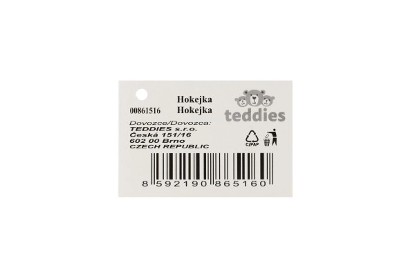Hokejka florbalová plast 115cm - 1ks