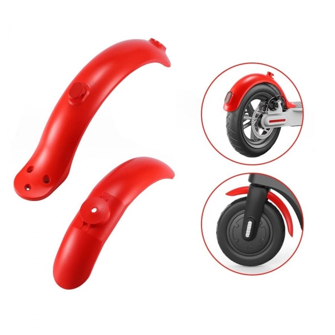 Fender Set for Xiaomi M365 and PRO Scooter - Red