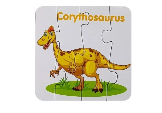 Educational Puzzle Dinosaurs English Connections