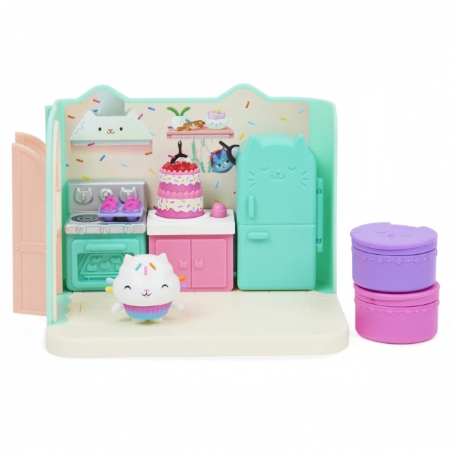 Le Stanze Magiche della Casa di Gabi per Gatti Set di figure per la cucina