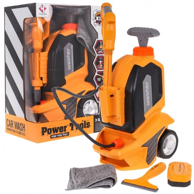 Kids Pressure Washer Set with Water Function