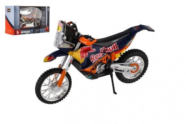 Bburago Red Bull KTM Rally Dakar Motorcycle Model