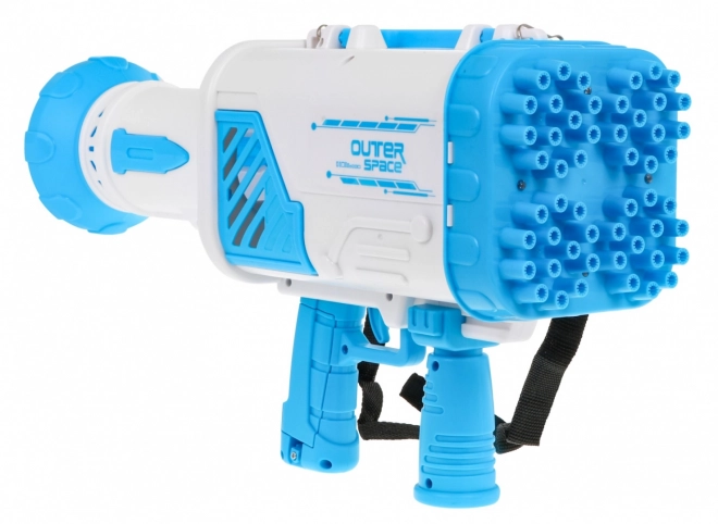 Bubble Machine Gun Toy for Kids 3+ Blue