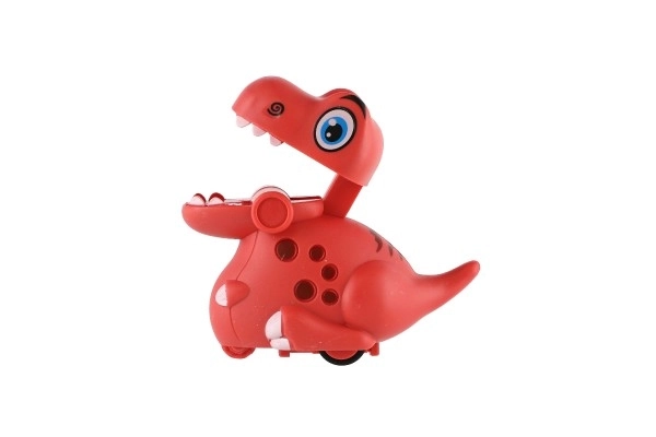 Plastic Push And Go Dinosaur Toy