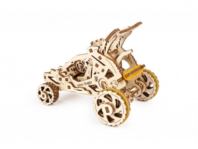 Ugears 3D Wooden Mechanical Puzzle Mini Buggy