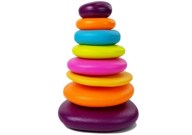 Colorful Stacking Rings for Babies