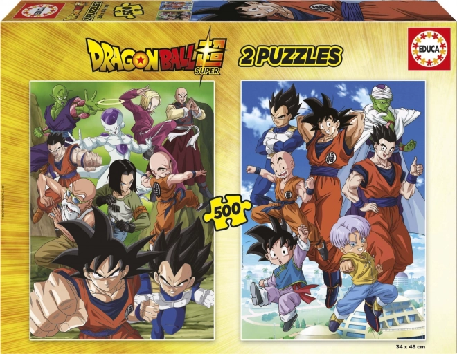 Educa Puzzle Dragon Ball Set 2x500 Pieces