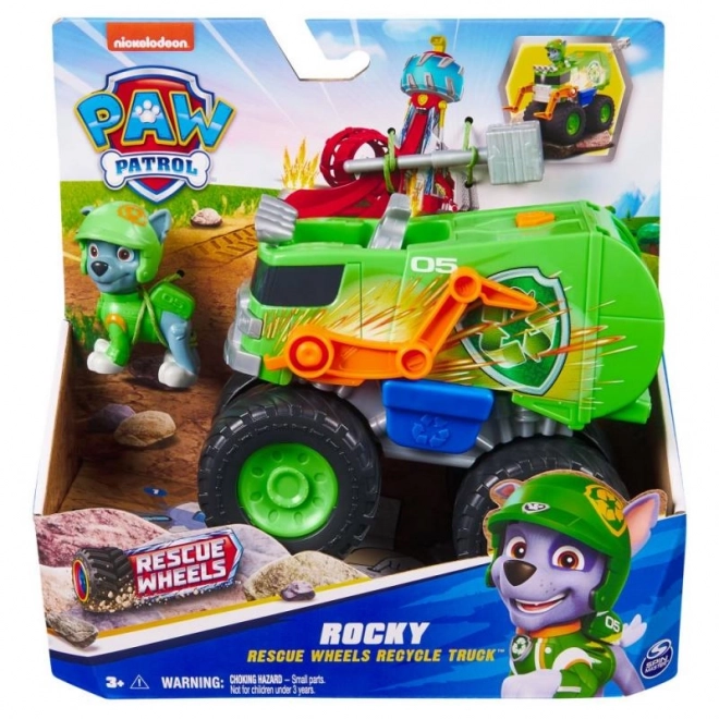 Paw Patrol Rocky's Rescue Recycling Truck