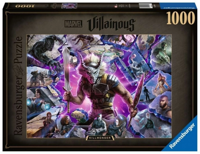 Ravensburger Villainous Killmonger Puzzle 1000 Pieces