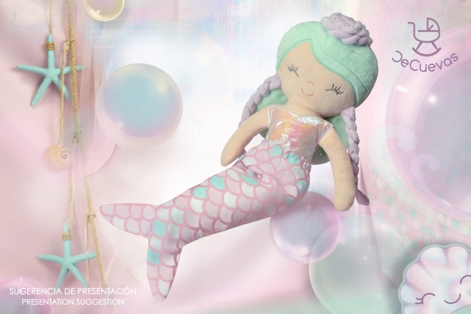 Plush Doll Ocean Fantasy with Cradle