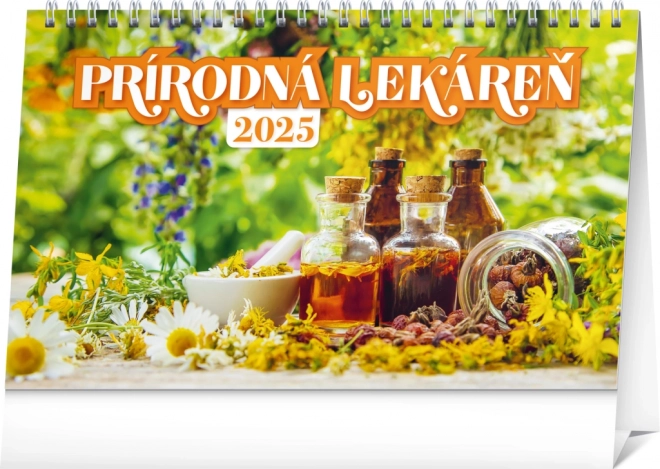 Natural Pharmacy Desk Calendar 2025