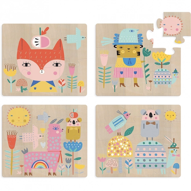 Wooden Story Puzzle by Suzy Ultman