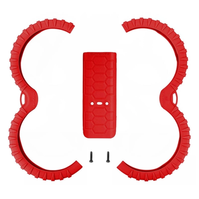 Sunnylife protective case and propeller cover for DJI Avata 2 red