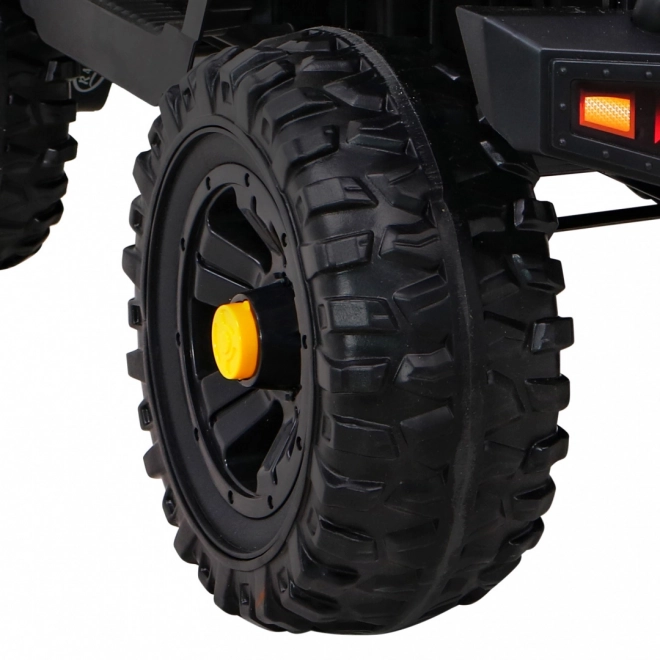 Autíčko Jeep Dark Night na akumulátor pre deti Čierne – Čierne
